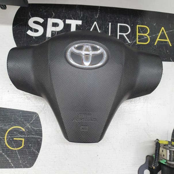YARIS II 2 CONSOLE DASHBOARD AIRBAG KIT SEAT BELTS