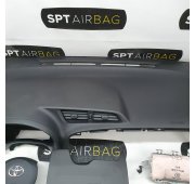 YARIS III 3 CONSOLE DASHBOARD AIRBAG KIT SEAT BELTS