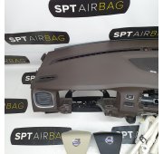V60 ARMATURENBRETT AIRBAG KIT SICHERHEITSGURTE LUFTVORHÄNGE
