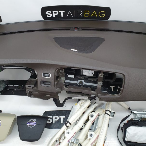 V60 ARMATURENBRETT AIRBAG KIT SICHERHEITSGURTE...