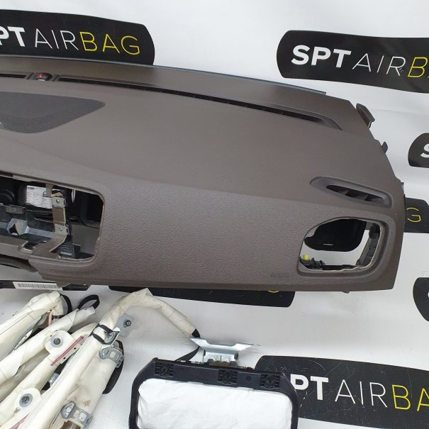 V60 CRUSCOTTO AIRBAG SET CINTURE DI SICUREZZA...