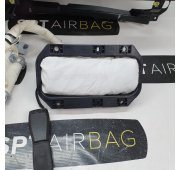 V60 CONSOLA DASHBOARD AIRBAG KIT SET BELTS CURTAINS BELT TENSIONER