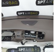 V60 SALPICADERO TABLERO DE INSTRUMENTOS AIRBAG CONJUNTO CINTURONES DE SEGURIDAD
