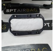 V60 KONSOLA DESKA ROZDZIELCZA BRĄZ AIRBAG PODUSZKI PASY NAPINACZ