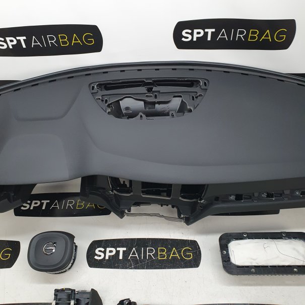 S60 V60 CONSOLA SALPICADERO AIRBAG CINTURÓN DE...