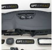 S60 V60 KONSOLA DESKA ROZDZIELCZA AIRBAG PASY