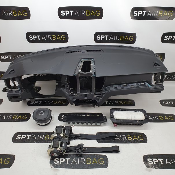 XC60 II 2 SALPICADERO TABLERO DE INSTRUMENTOS AIRBAG CONJUNTO CINTURONES DE SEGURIDAD