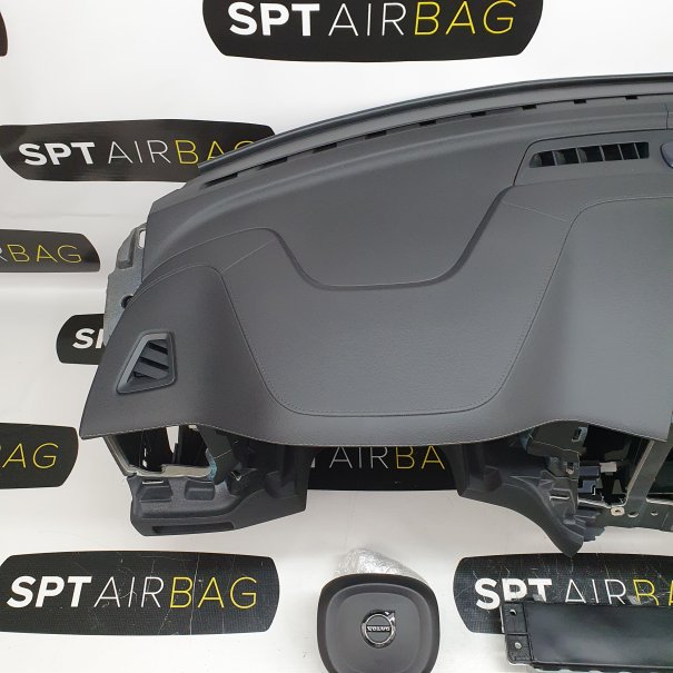 XC60 II 2 CRUSCOTTO AIRBAG SET CINTURE DI...