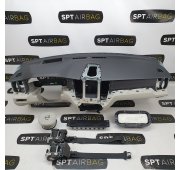 XC60 II 2 HEAD UP CONSOLE DASHBOARD AIRBAG SET VEILIGHEIDSRIEMEN