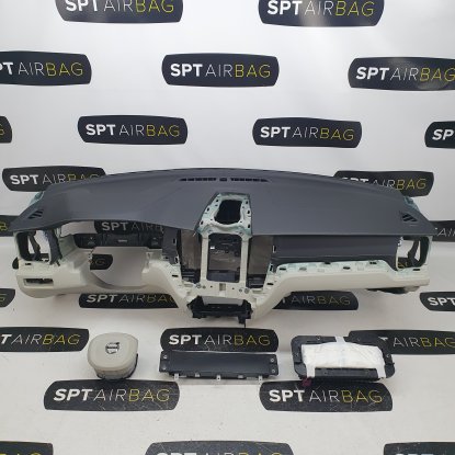 XC60 II 2 DASHBOARD AIRBAG SET REEKS ZITBANDEN