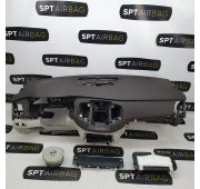 XC90 II HEAD UP KONSOLA DESKA ROZDZIELCZA BRĄZ AIRBAG PODUSZKI