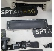 XC90 II HEAD UP CONSOLE CRUSCOTTO AIRBAG SET CINTURE DI SICUREZZA