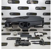 XC90 II CONSOLE ARMATURENBRETT AIRBAG KIT SICHERHEITSGURTE