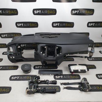 XC90 II LIFT CONSOLE DASHBOARD AIRBAG SET VEILIGHEIDSRIEMEN