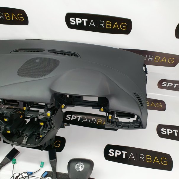 CORSA E ARMATURENBRETT AIRBAG KIT GURTSTRAFFERN