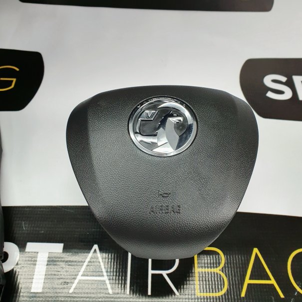 CORSA E ARMATURENBRETT AIRBAG KIT GURTSTRAFFERN