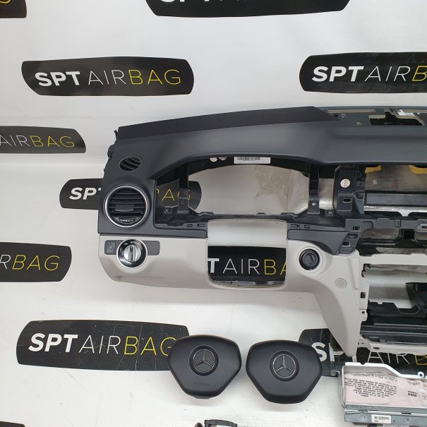 C KLASA W204 LIFT CRUSCOTTO AIRBAG SET CINTURE...