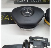 C KLASA W204 LIFT KONSOLA DESKA ROZDZIELCZA AIRBAG PODUSZKI PASY