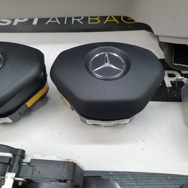 C KLASA W204 LIFT CRUSCOTTO AIRBAG SET CINTURE...