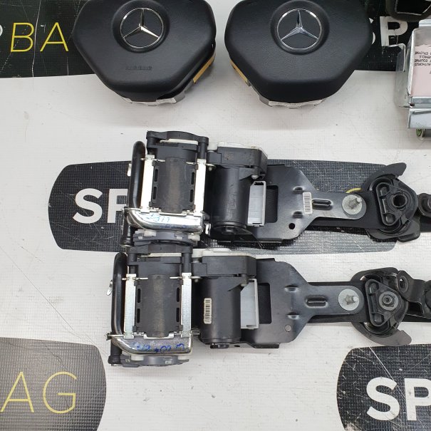 C KLASA W204 LIFT DASHBOARD AIRBAG KIT SEAT BELTS