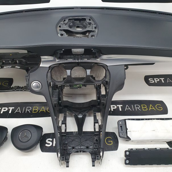 C KLASA W205 AUTOMAT DASHBOARD AIRBAG KIT