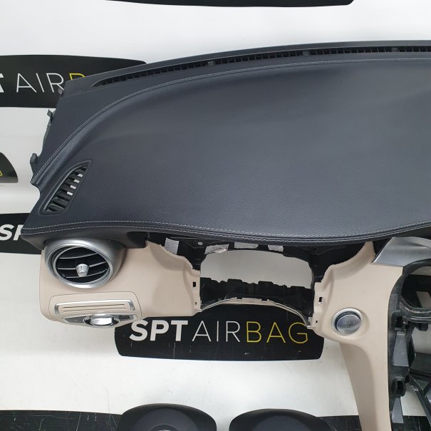 C KLASA W205 ARMATURENBRETT AIRBAG KIT...