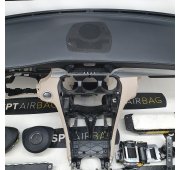 C KLASA W205 ARMATURENBRETT AIRBAG KIT SICHERHEITSGURTE