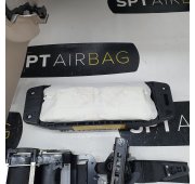 C KLASA W205 ARMATURENBRETT AIRBAG KIT SICHERHEITSGURTE