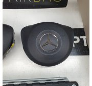 C KLASA W205 ARMATURENBRETT AIRBAG KIT SICHERHEITSGURTE