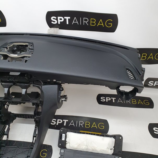 C KLASA W205 LIFT CRUSCOTTO AIRBAG SET CINTURE...