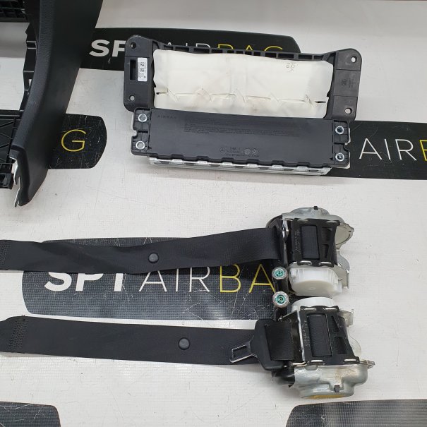 C KLASA W205 LIFT CRUSCOTTO AIRBAG SET CINTURE...