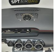 A KLASA W117 CLA W118 KONSOLA DESKA ROZDZIELCZA AIRBAG PODUSZKI PASY