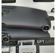 A KLASA W117 CLA W118 ARMATURENBRETT AIRBAG KIT SICHERHEITSGURTE