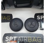 A KLASA W117 CLA W118 KONSOLA DESKA ROZDZIELCZA AIRBAG PODUSZKI PASY