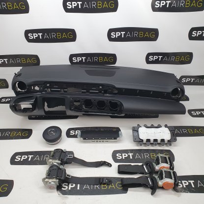A KLASA W177 CLA W118 ARMATURENBRETT AIRBAG KIT SICHERHEITSGURTE