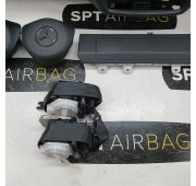 B KLASA W246 LIFT KONSOLA DESKA ROZDZIELCZA AIRBAG PODUSZKI PASY