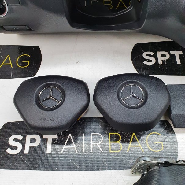 B KLASA W246 ARMATURENBRETT AIRBAG KIT...
