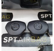 B KLASA W246 ARMATURENBRETT AIRBAG KIT SICHERHEITSGURTE