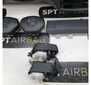 B KLASA W246 DASHBOARD AIRBAG KIT SEAT BELTS