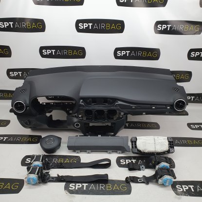 B KLASA W246 LIFT CRUSCOTTO AIRBAG SET CINTURE DI SICUREZZA