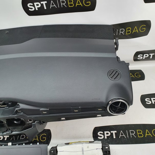 B KLASA W246 LIFT CRUSCOTTO AIRBAG SET CINTURE...