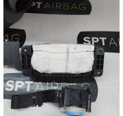 B KLASA W246 LIFT DASHBOARD AIRBAG SET VEILIGHEIDSRIEMEN