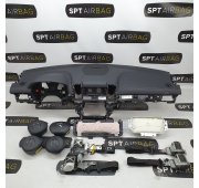 GLE W166 CONSOLE DASHBOARD AIRBAG KIT SEAT BELTS