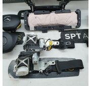 GLE W166 KONSOLA DESKA ROZDZIELCZA AIRBAG PODUSZKI PASY