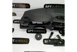 F30 F31 F34 FACELIFT ARMATURENBRETT NAHTGRAU AIRBAG KIT GURTSTRAFFERN