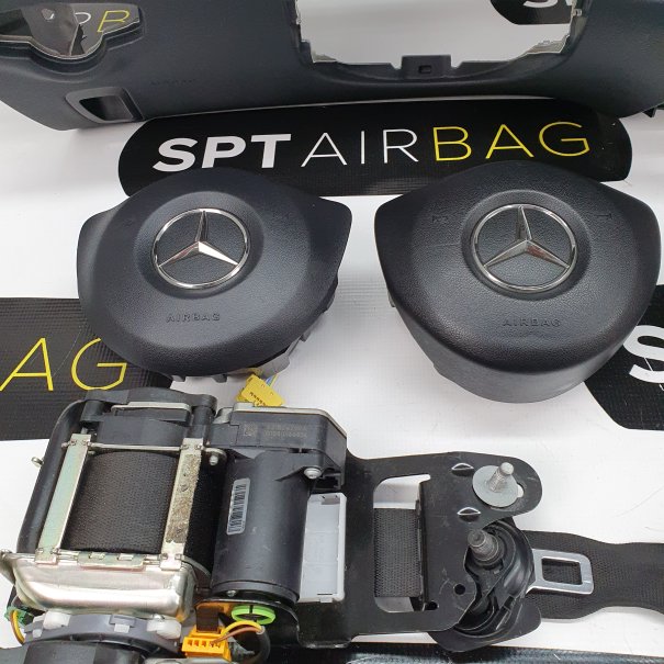 E KLASA W238 CONSOLE DASHBOARD AIRBAG SET...