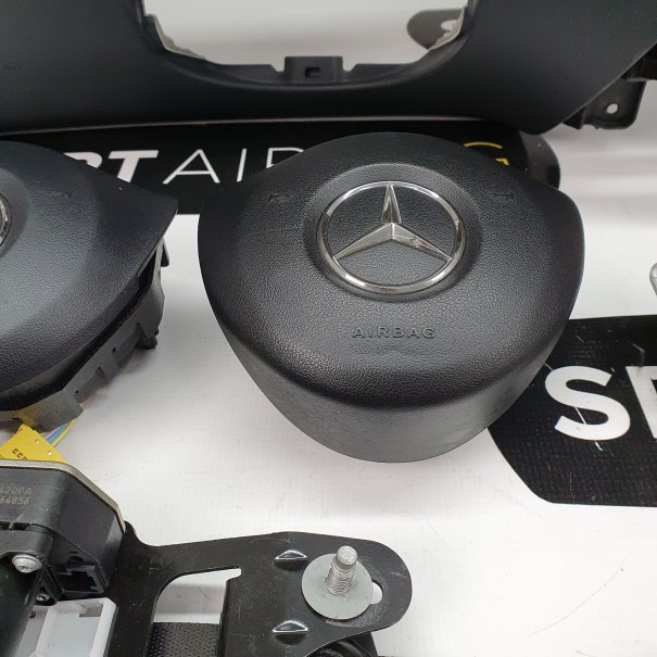 E KLASA W238 CONSOLE DASHBOARD AIRBAG SET...