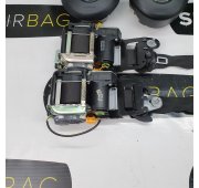 E KLASA W238 CONSOLE DASHBOARD AIRBAG SET VEILIGHEIDSRIEMEN