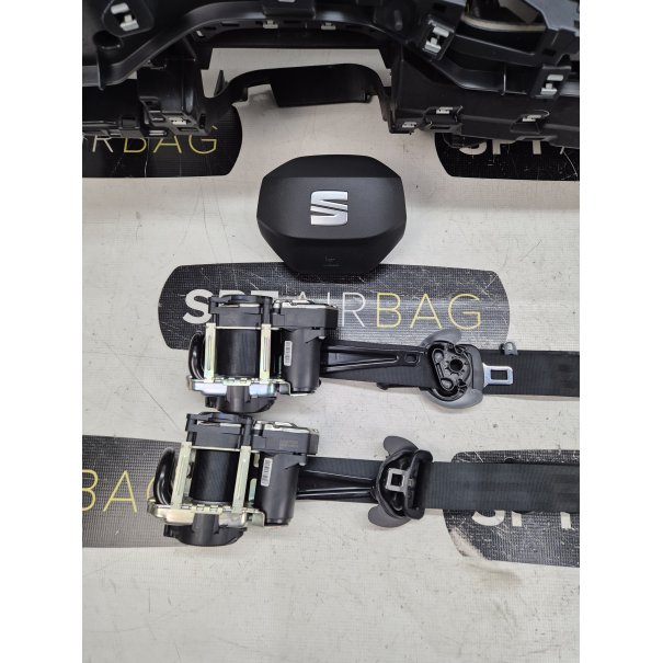 EL-BORN CONSOLE DASHBOARD AIRBAG KIT SEAT BELTS