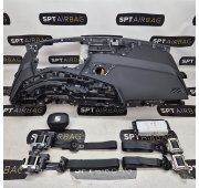 EL-BORN HEAD UP CONSOLE DASHBOARD AIRBAG KIT SEAT BELTS